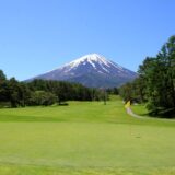 山梨県　河口湖エリアのゴルフ場